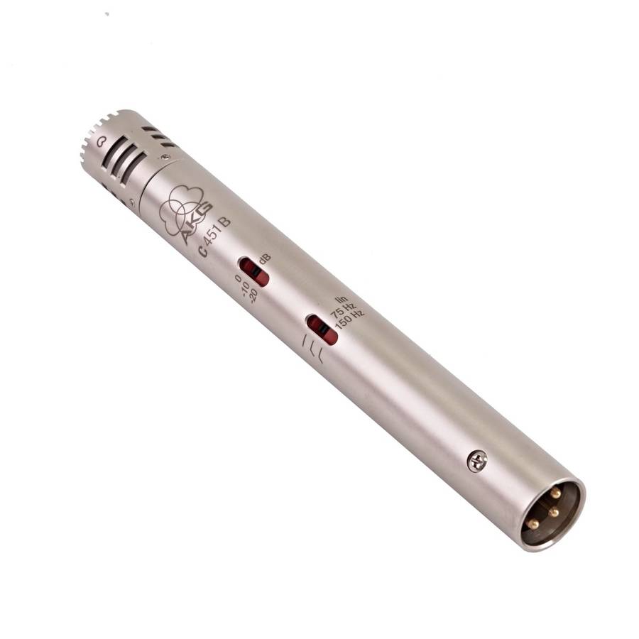 AKG C451B, kondensatormikrofon småmembran