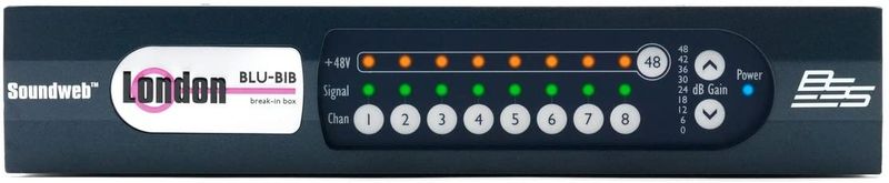BSS BLU-BIB Soundweb input expander m/BLU-LINK 1/2-rack
