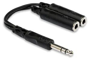 Hovedbilde HOSA&nbsp;Y-kabel jSM/2xjSF stereo jack M til stereo F