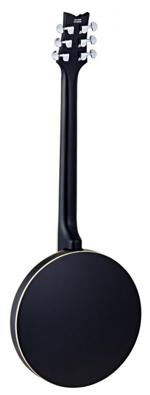 Ortega OBJE356-SBK-L 6-str. Gitar-Banjo med Deluxe Bag og Mik., Lefthand