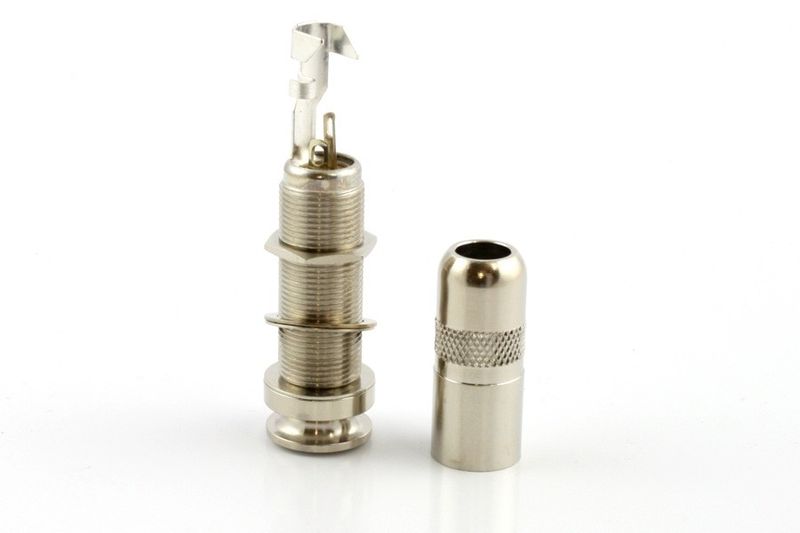 AllParts EP4161001 Switchcraft End Pin Jack, Nickel