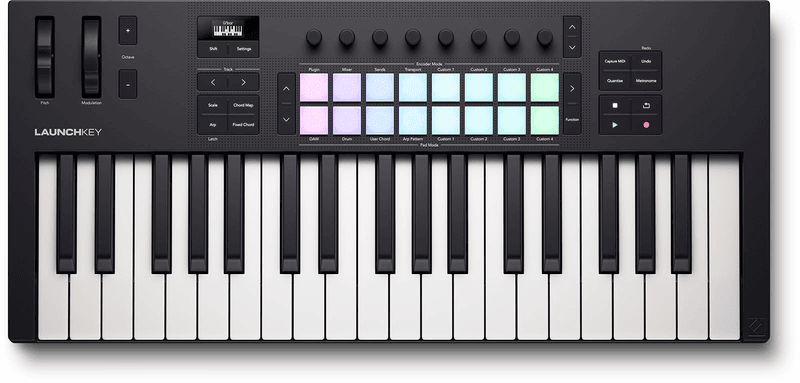Novation LaunchKEY 37 MK4, USB/MIDI kontroller