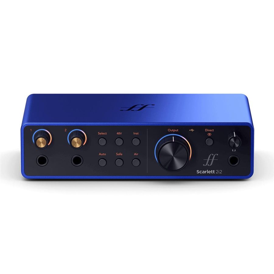 Focusrite Scarlett 2i2 Gen. 4, 2 inn/2 ut USB Lydkort - Anniversary Edition