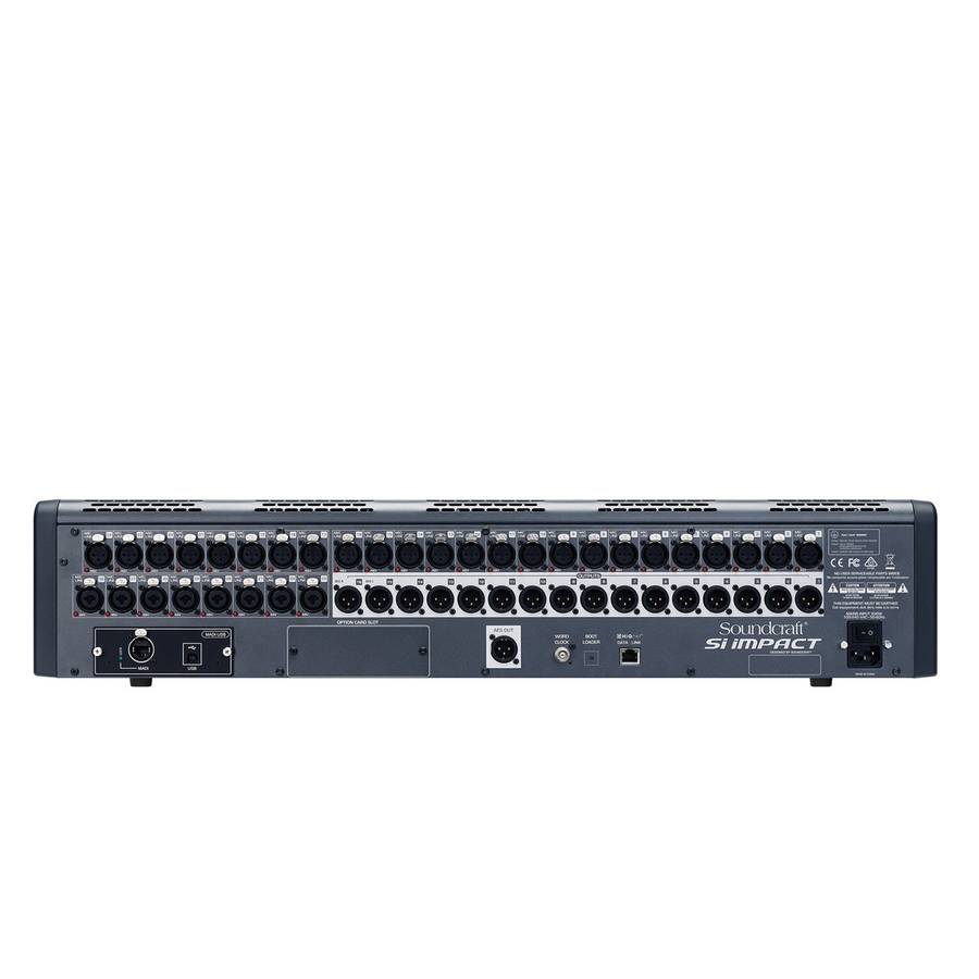 Soundcraft SI IMPACT, digitalmikser, 32 kanaler, Lexicon FX, MADI/USB kort
