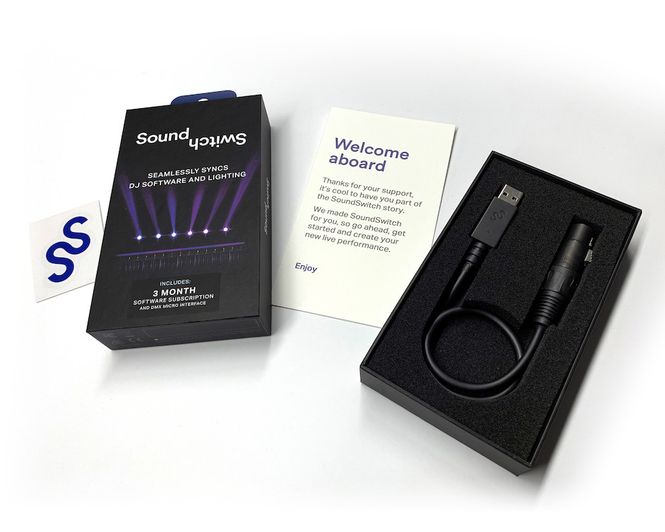 Hovedbilde SoundSwitch Micro-DMX Interface, DMX lighting control for DJs