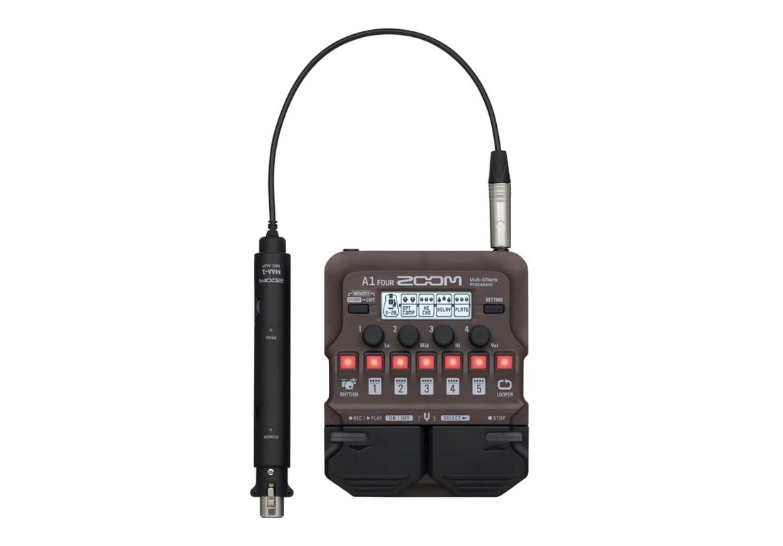 Zoom A1 FOUR Akustisk Gitar Prosessor