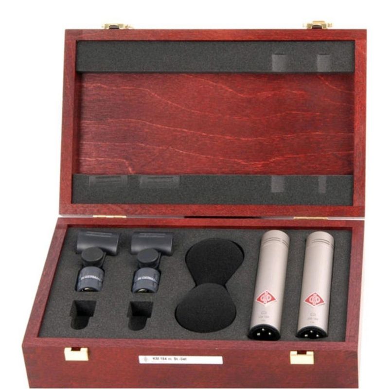 Neumann KM184 Stereo Set Nickel