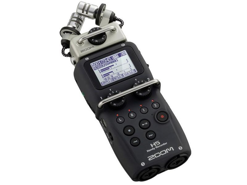 Zoom H5 Handy Recorder, 4 spors opptak