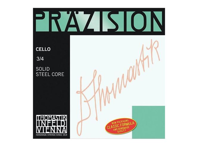 Hovedbilde Thomastik Precision Cello strengesett 3/4 Stålkjerne