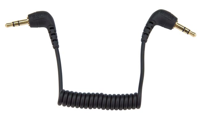 Hovedbilde Røde SC2 3.5mm TRS-TRS Spiralkabel 20-50cm