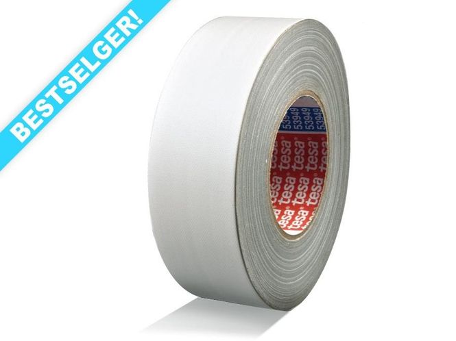 Hovedbilde Tesa 53949 Gaffa, Hvit, 50mm x 50m, bransjestandarden, Bestselger
