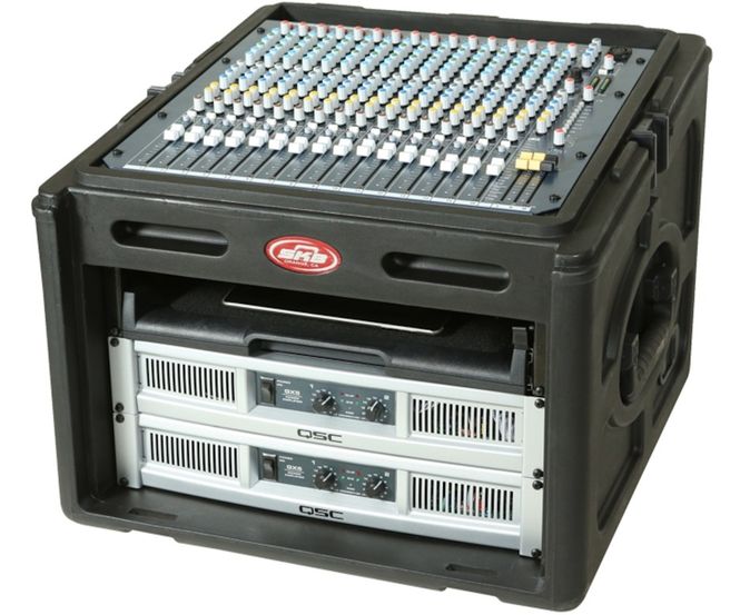 Hovedbilde SKB-R106 Rack med front og toppmontering