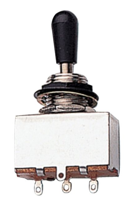Hovedbilde Partsland Pickup Switch 3-veis - Sort m. krom