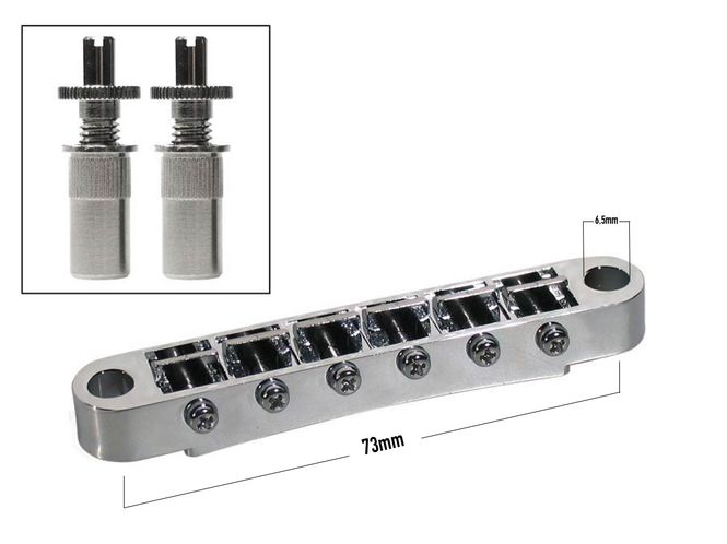 Hovedbilde Boston Tune-o-matic Bridge Ø73mm