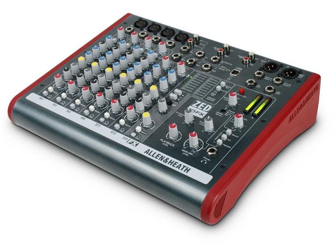 Hovedbilde A&H ZED-10FX, 4 Mono 2 Stereo, USB