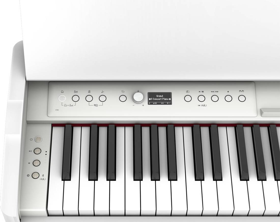 Roland F701-WH Digital Piano, White