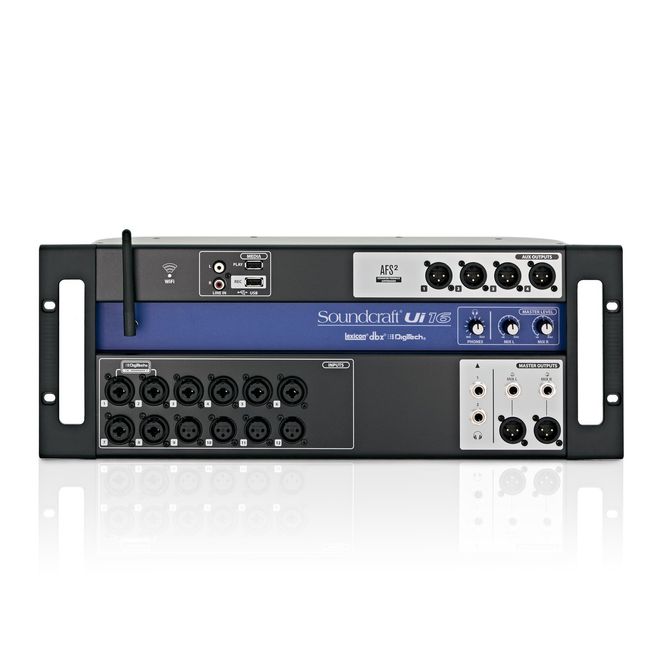Hovedbilde Soundcraft Ui16 Digital Mikser, Innebygget Wi-Fi, 16 input, DSP