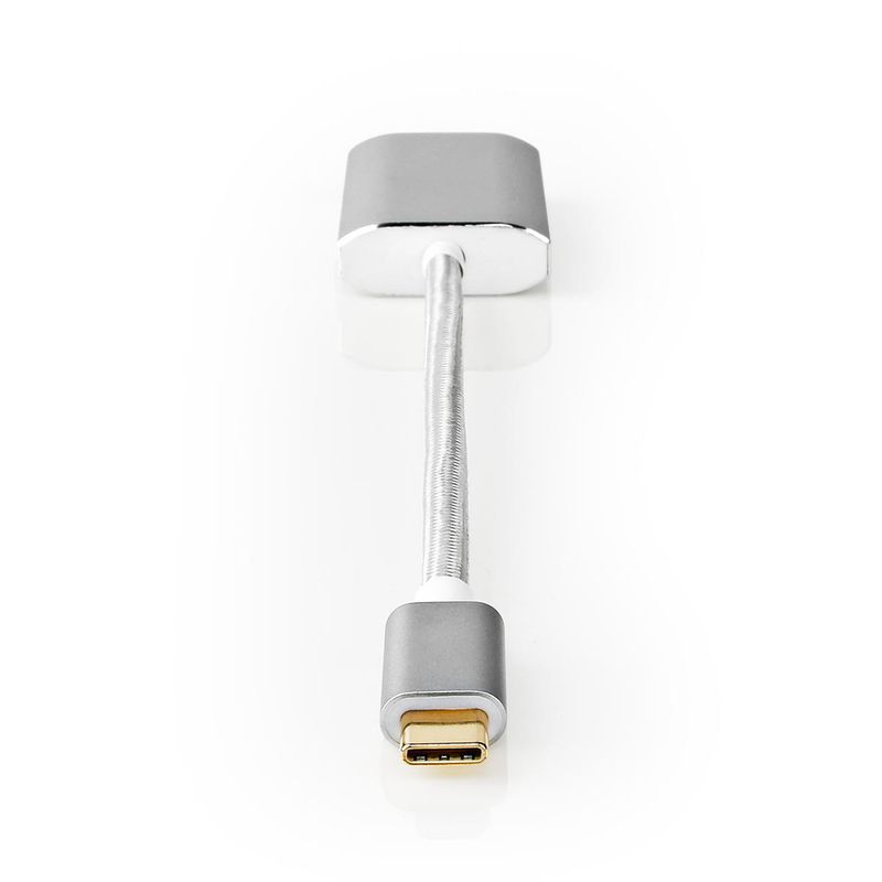 Nedis USB-adapter, USB-C Hann - HDMI Output, USB 3.2, 4K@60Hz, 0,2m