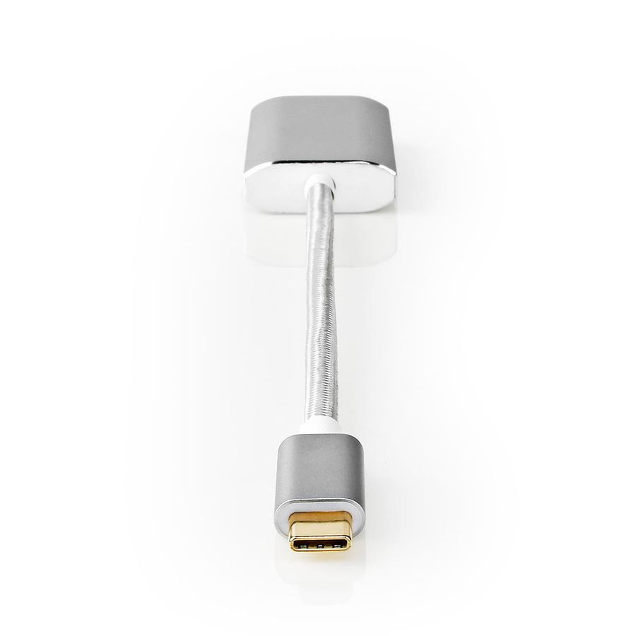 Nedis USB-adapter, USB-C Hann - HDMI Output, USB 3.2, 4K@60Hz, 0,2m
