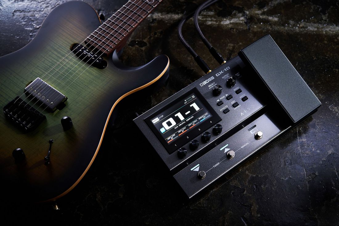 Boss GX-10 Gitar/Bass Effekt Prosessor