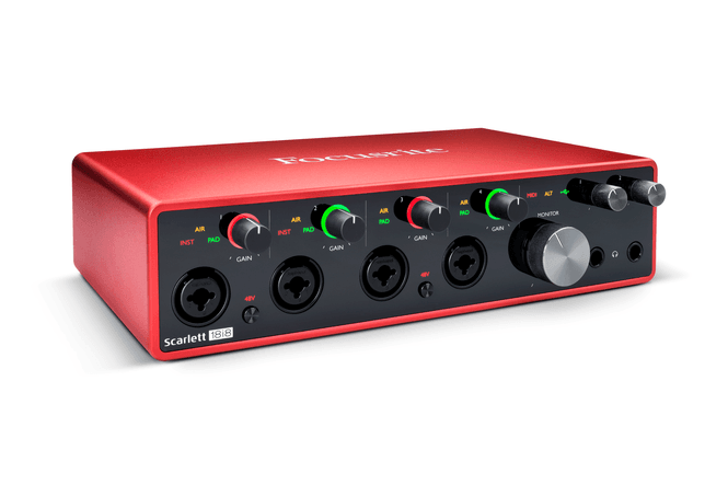 Hovedbilde Focusrite Scarlett 18i8 Gen. 3, USB Lydkort