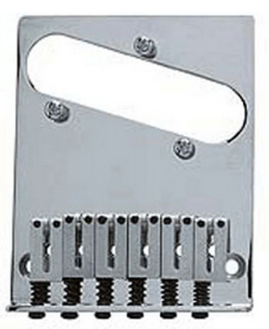 Hovedbilde Fender 6-Saddle Am Series Tele Bridge Ass.