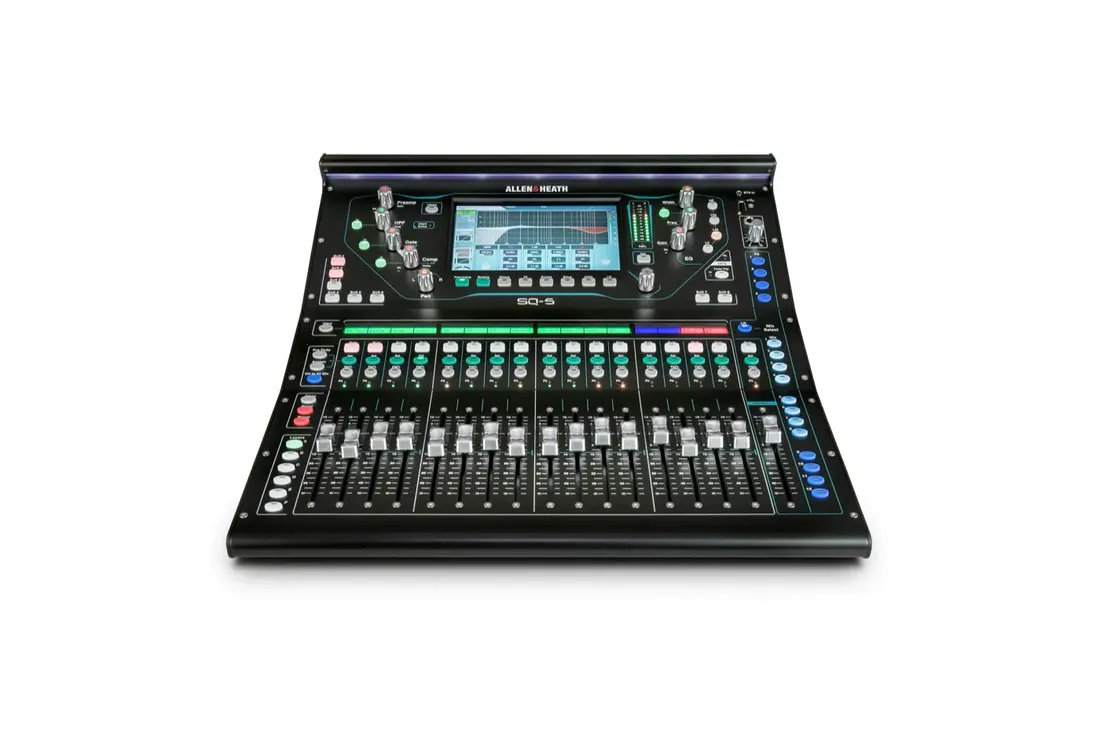 A&H SQ-5, 48ch digital mixer, 96kHz