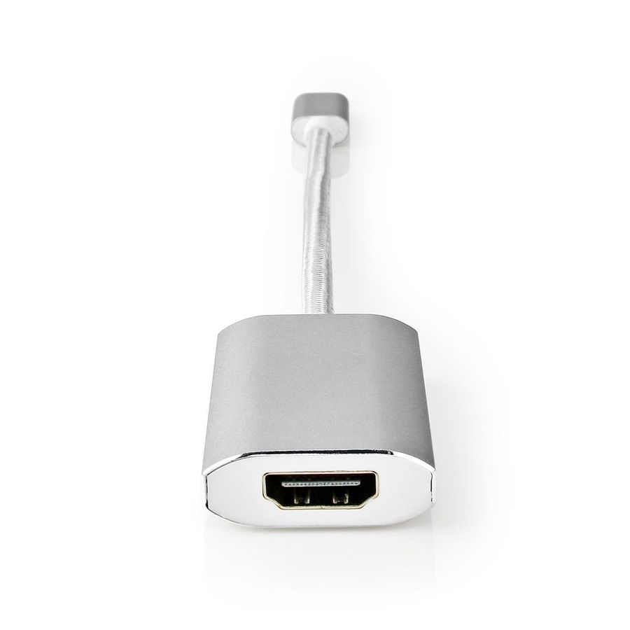 Nedis USB-adapter, USB-C Hann - HDMI Output, USB 3.2, 4K@60Hz, 0,2m