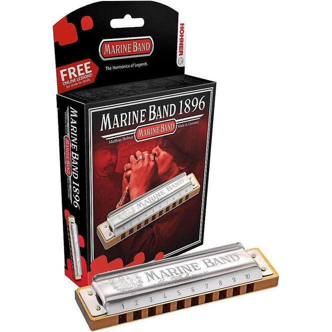 Hovedbilde Hohner Marine Band 1896 Db-major