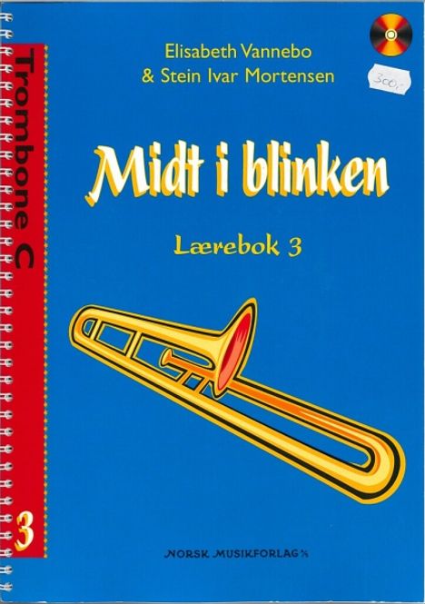 Hovedbilde Midt i Blinken: Trombone 3, C,  F-nøkkel