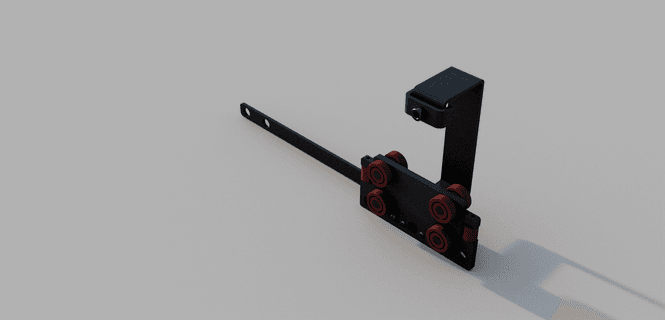 Hovedbilde PSRIG FlexRail Master Runner. Sort for snortrekk og motor overlapp