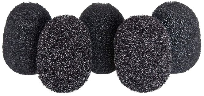 Hovedbilde Rycote RYC105501 Lavalier Foam / Vindhette, 5 pk., Sort