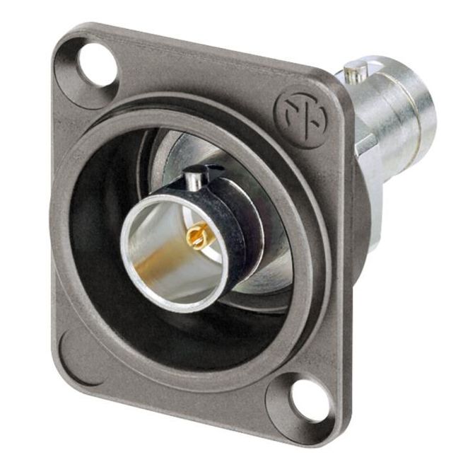 Hovedbilde Neutrik UHD BNC D Chassis Feedthrough 75 Ohm Isolated