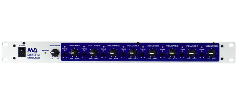 McLelland MCR-81X Rackmikser 8 kanaler