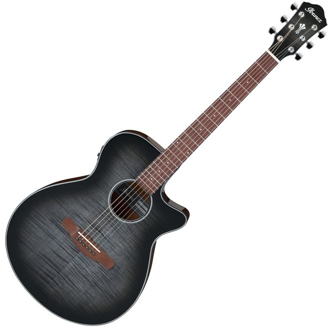 Hovedbilde Ibanez AEG70-TCH Westerngitar m/ preamp, Trans Charcoal Burst High Gloss