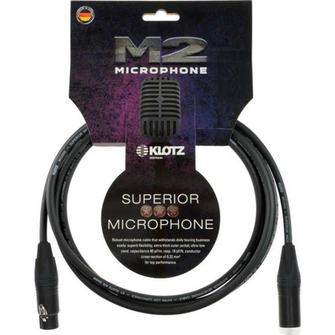 Hovedbilde Klotz M2FM1-0500 Superior mik.kabel XLR/XLR 5 m