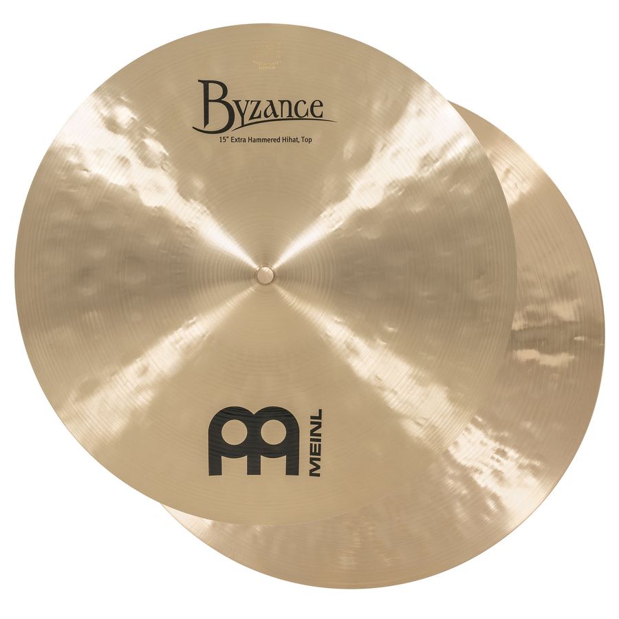 Meinl Byzance - B15EHH Trad. extra hammered Hi-hat, 15'' 