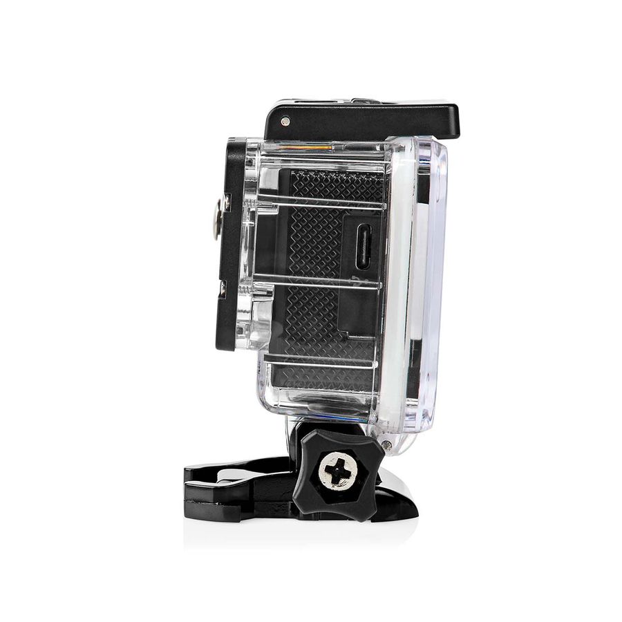 Nedis Actionkamera 1080p@30fps, 12 MPixel, WiFi, HD, vanntett opptil 30M, montering inkludert
