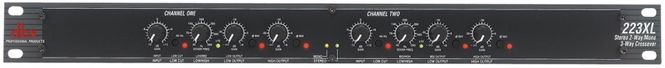 Hovedbilde dbx 223XS Delefilter, stereo 2-veis, mono 3-veis, XLR