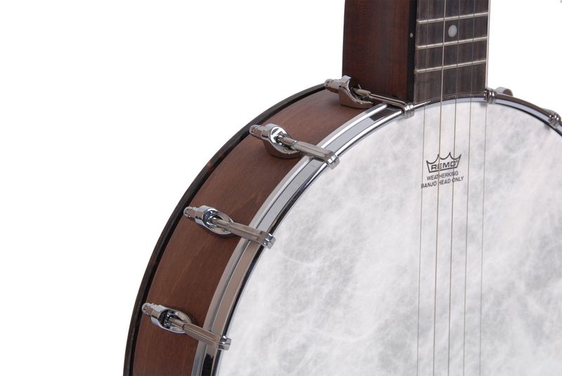 Morgan BJ FB Flatback 5 strengs Banjo, m/ koffert