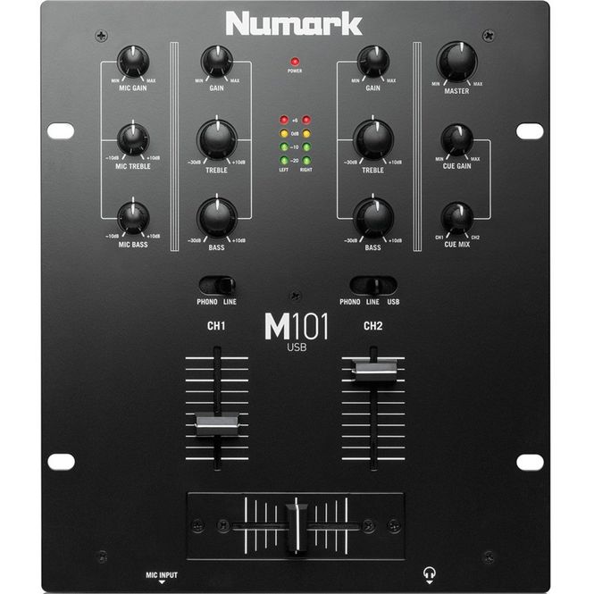 Hovedbilde Numark M101USB, 2 kanals DJ mikser med USB