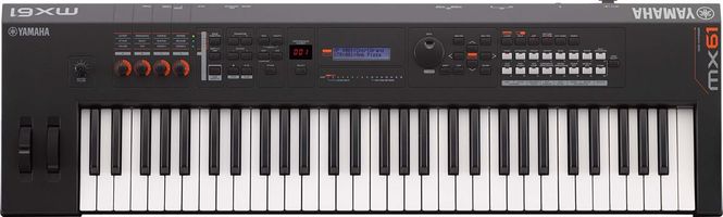 Hovedbilde Yamaha MX61II Synthesizer, 61 tangenter, Black