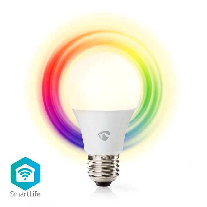 Hovedbilde SmartLife E27 Full Color Wi-Fi pære, RGB / Warm to Cool White, 9W, 806lm