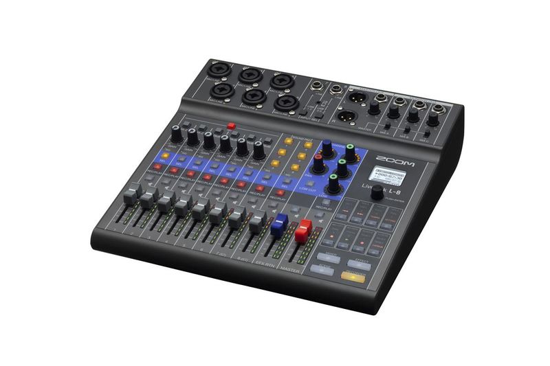 Zoom Livetrak L-8 Digital Mikser, Opptaker