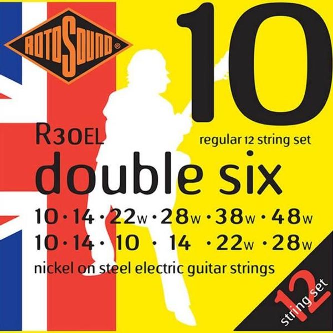 Hovedbilde Rotosound R30EL Nickel 12 String 10  DOUBLE SIX