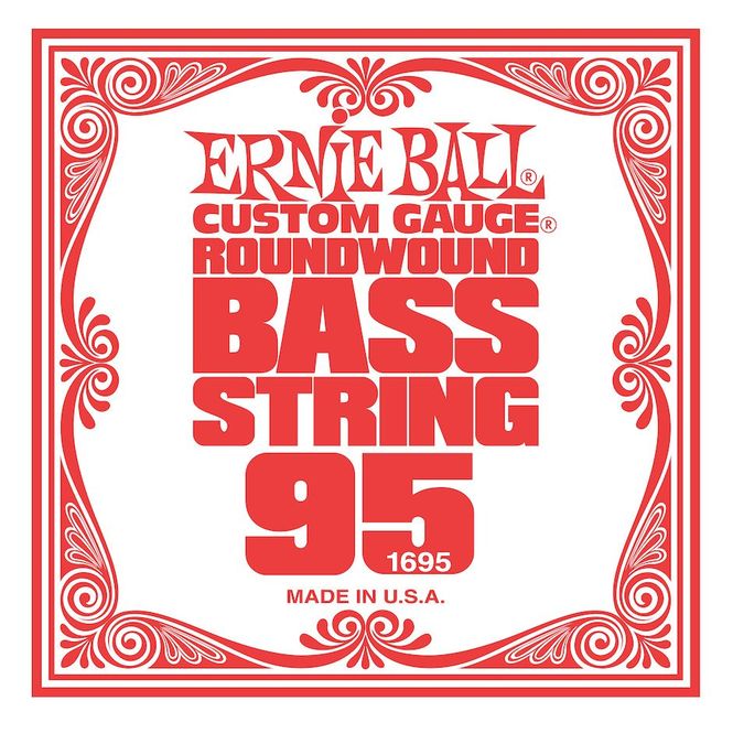 Hovedbilde Ernie Ball EB-1695 løs bass streng, 095w