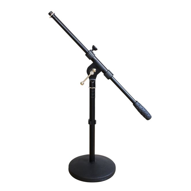 Hovedbilde Morgan MP STAND A-119 Lite Mikrofonstativ m/ rund fot og galge