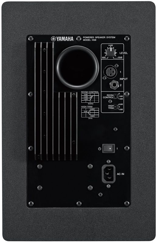 Yamaha HS8 Aktiv Studiomonitor, Sort