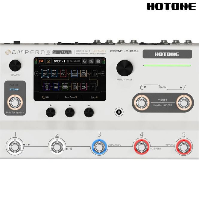 Hovedbilde HotOne Ampero Stage II multieffektpedal
