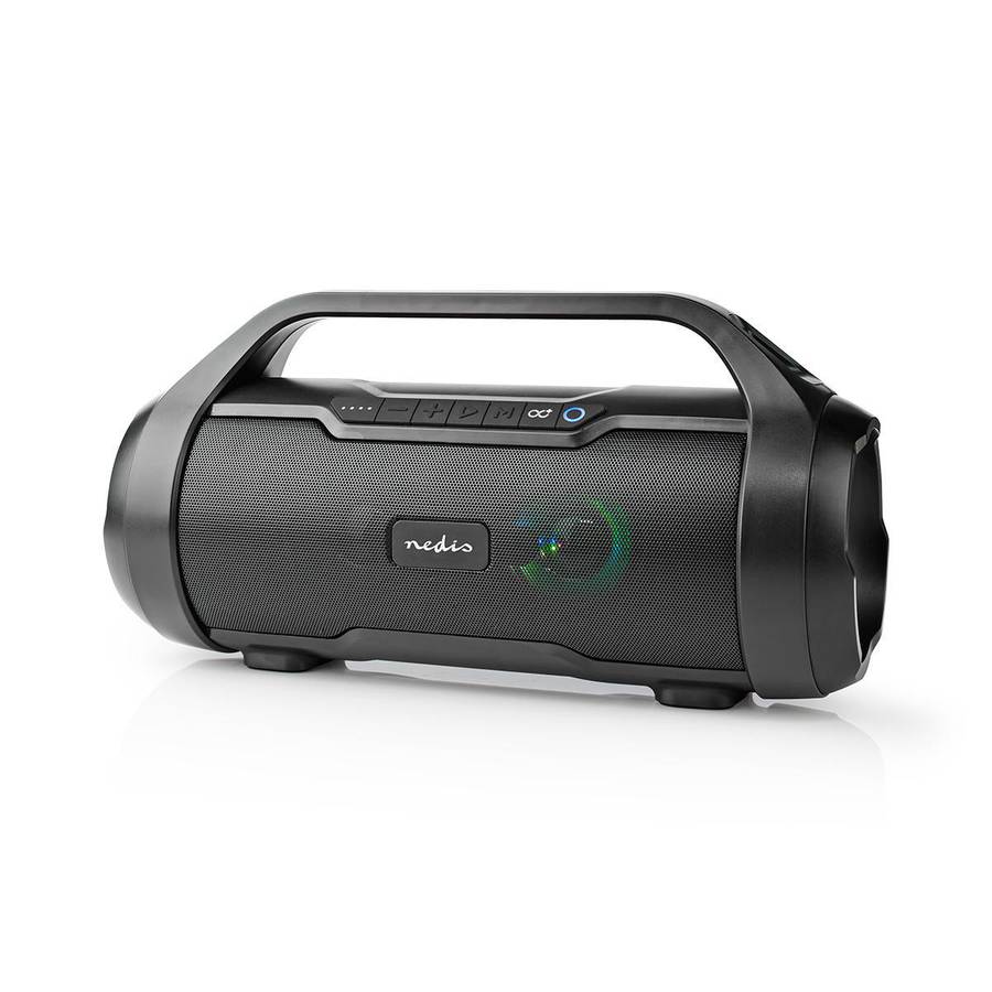 Nedis Bluetooth Party Boombox med Party lys, IPX5, 60/120W